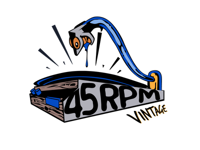 45RPM Vintage Logo