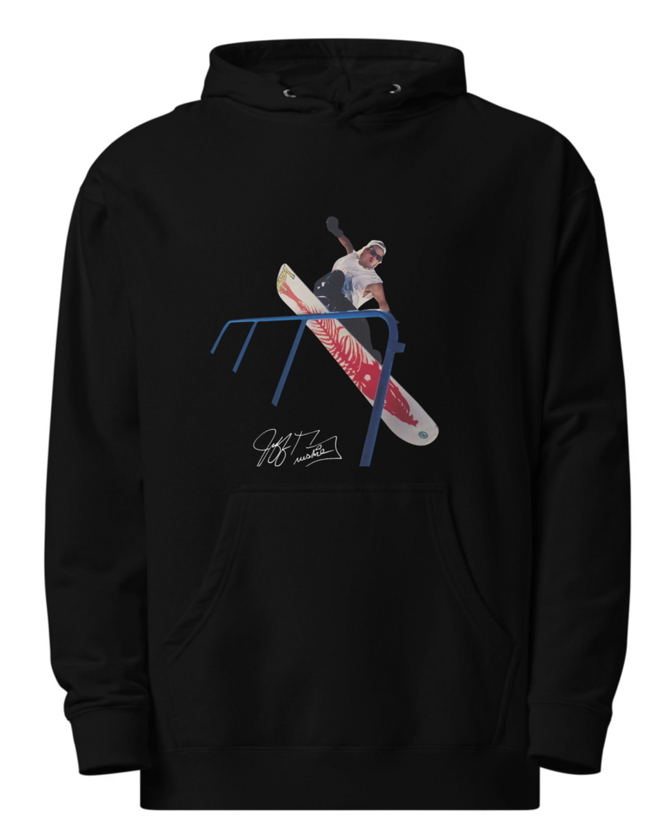 JEFF BRUSHIE Pullover Hoodie – 45RPM Vintage