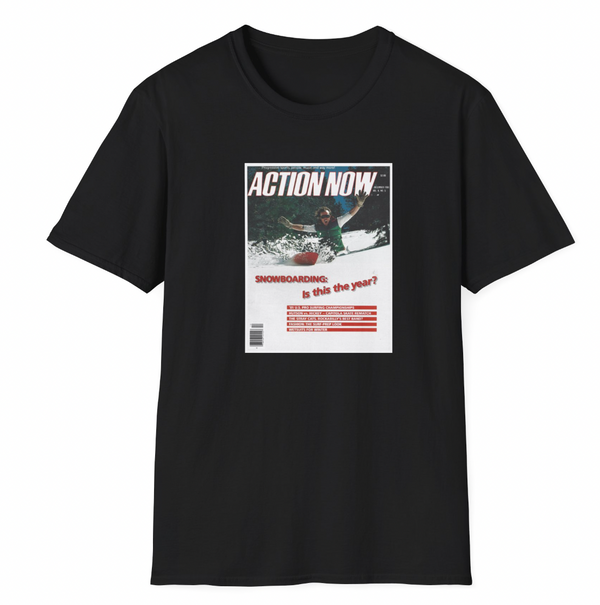 1981 Action Now Magazine Cover T-Shirt