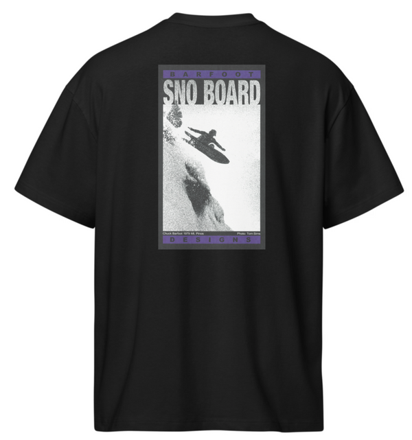 BARFOOT SNOWBOARDING T-Shirt  Shipping starts on Nov. 10th.