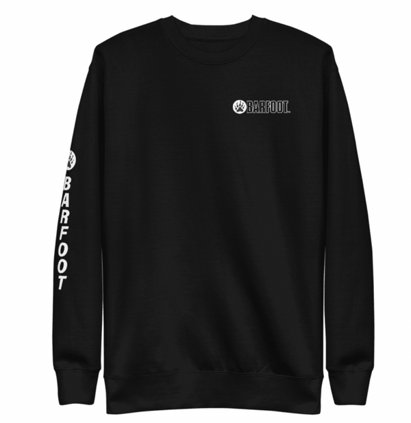 Barfoot Crew Sweatshirt - Shipping starts Nov. 10th.