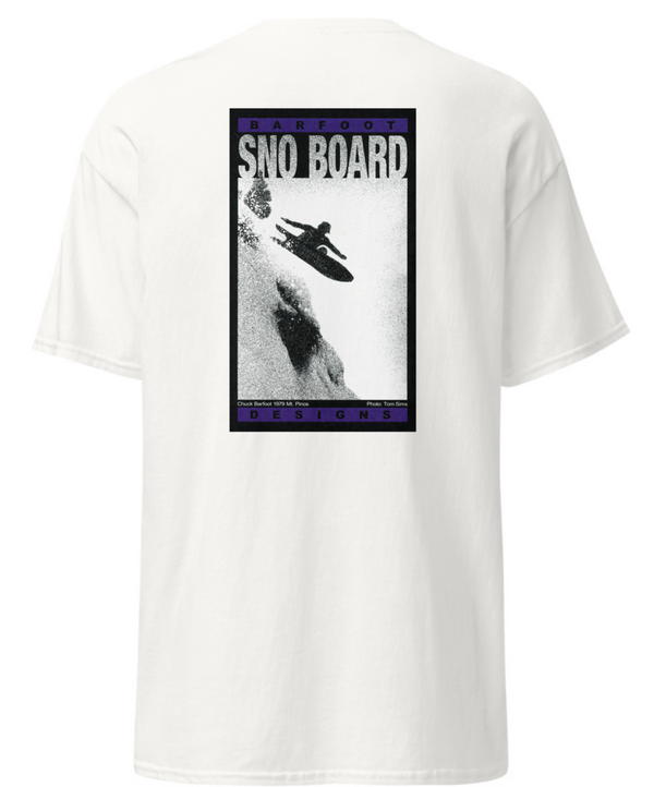 BARFOOT SNOWBOARDING T-Shirt  Shipping starts on Nov. 10th.
