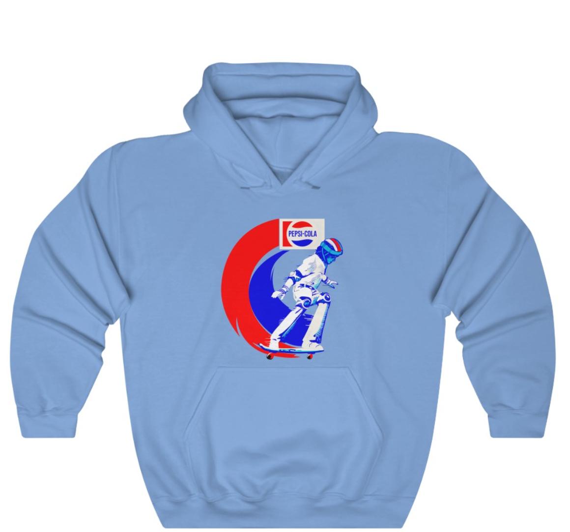 Pepsi Skater Hoodie 45RPM Vintage
