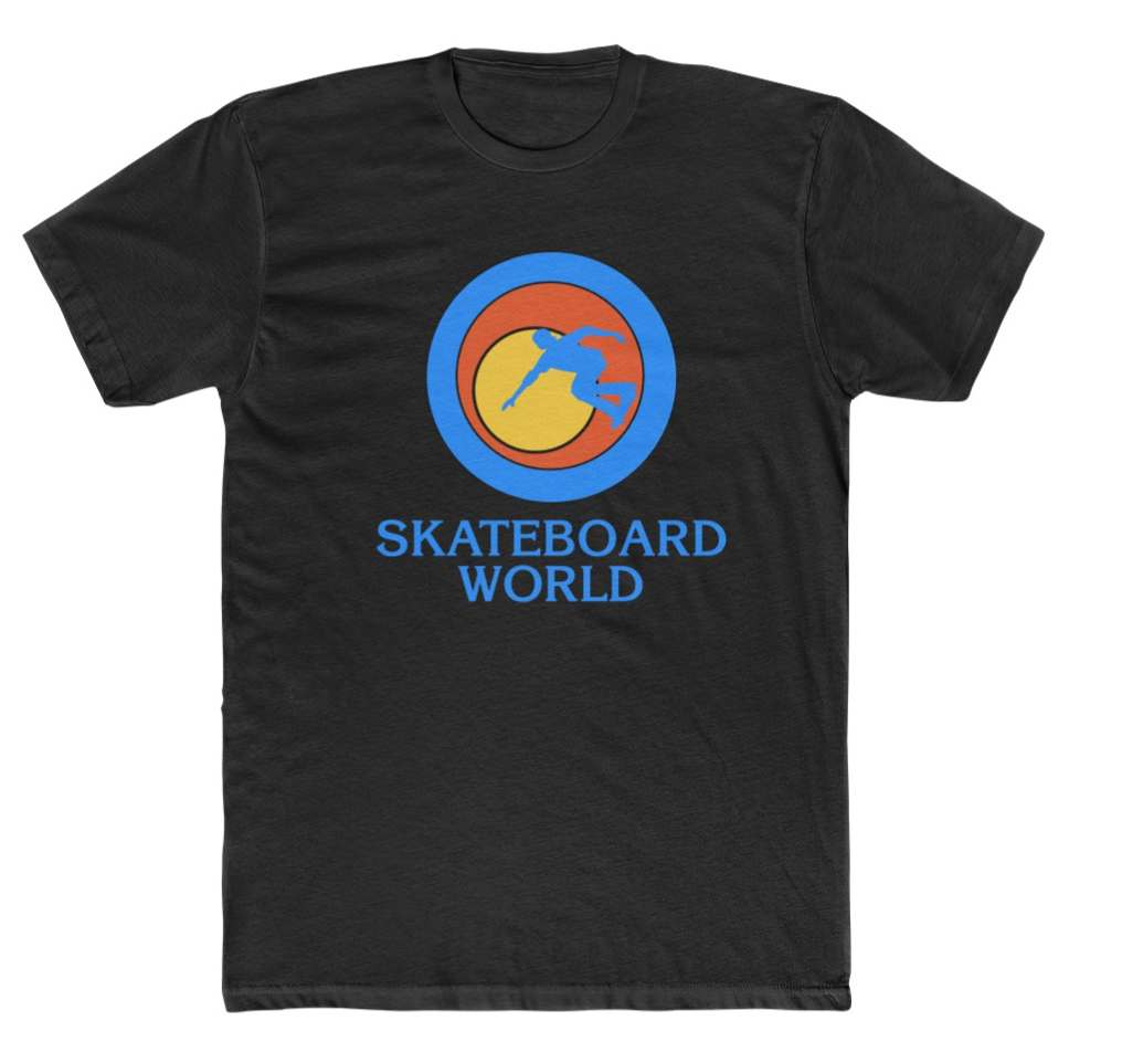 Skateboard World Skatepark tee Skateboard t-shirt – 45RPM Vintage