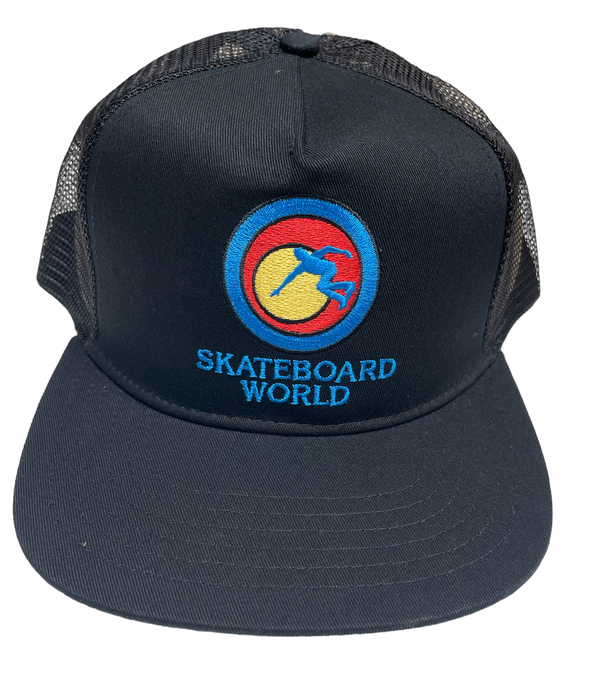 Skateboard World Mesh Snapback